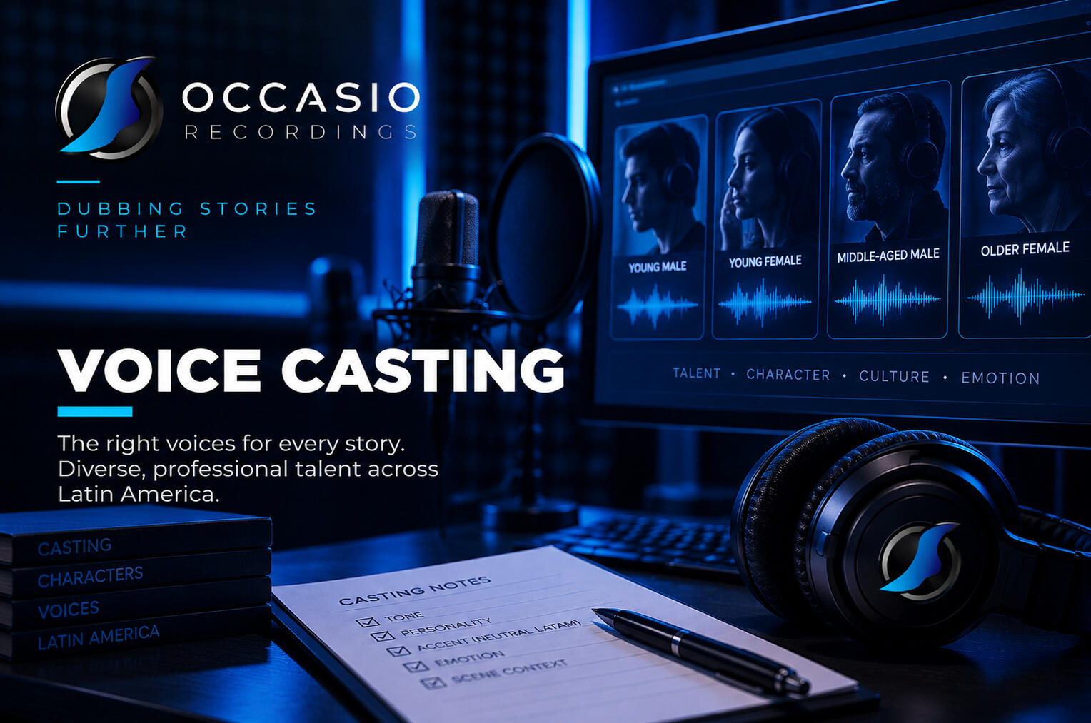 VOICE CASTING